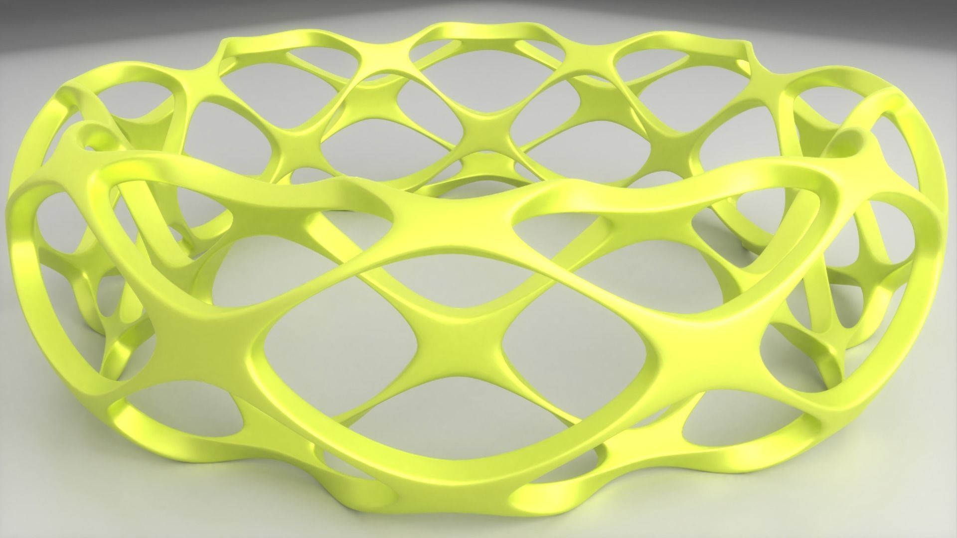 golden bracelet 3D print model_4