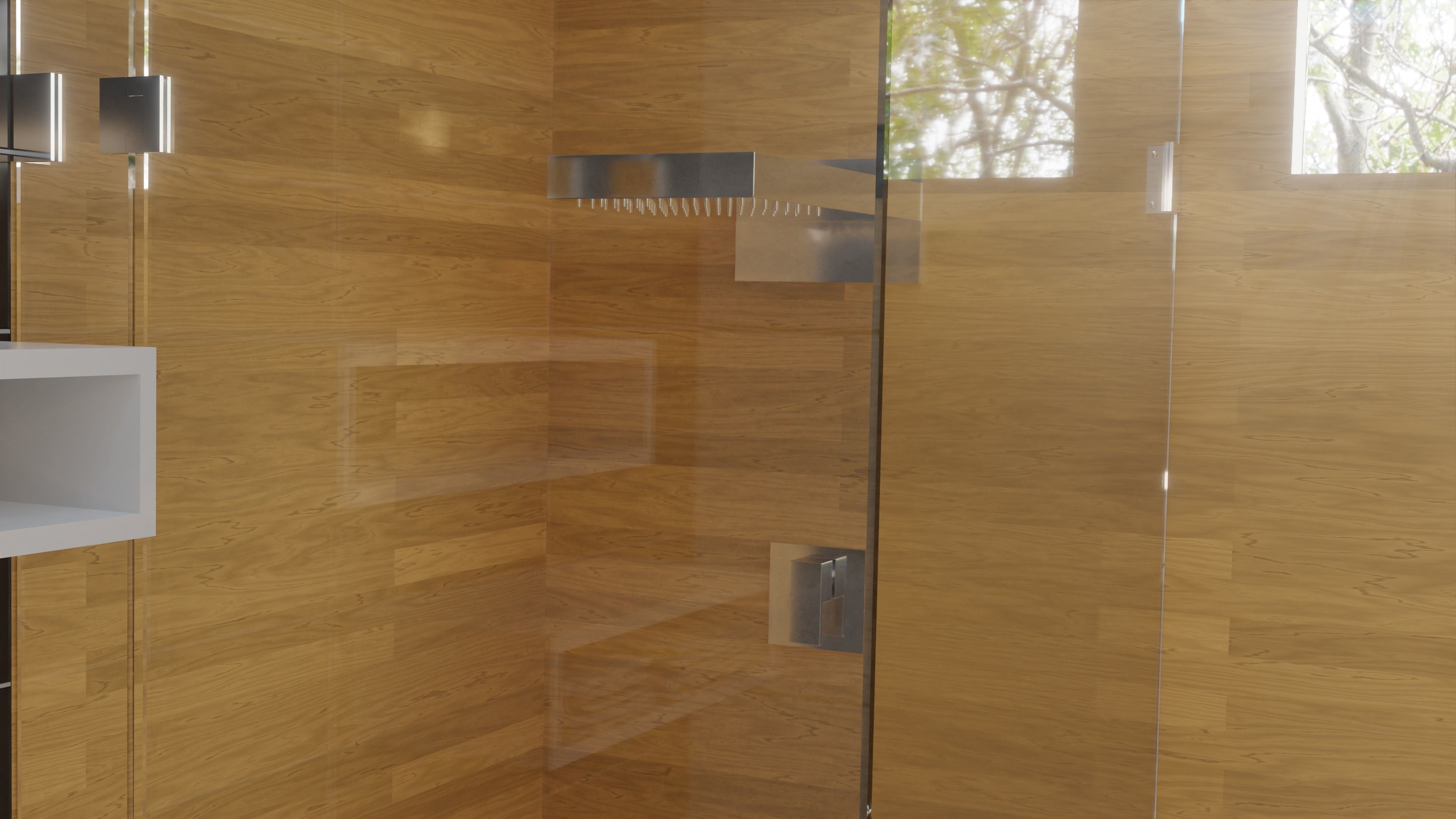 modern bathroom 3D model_3
