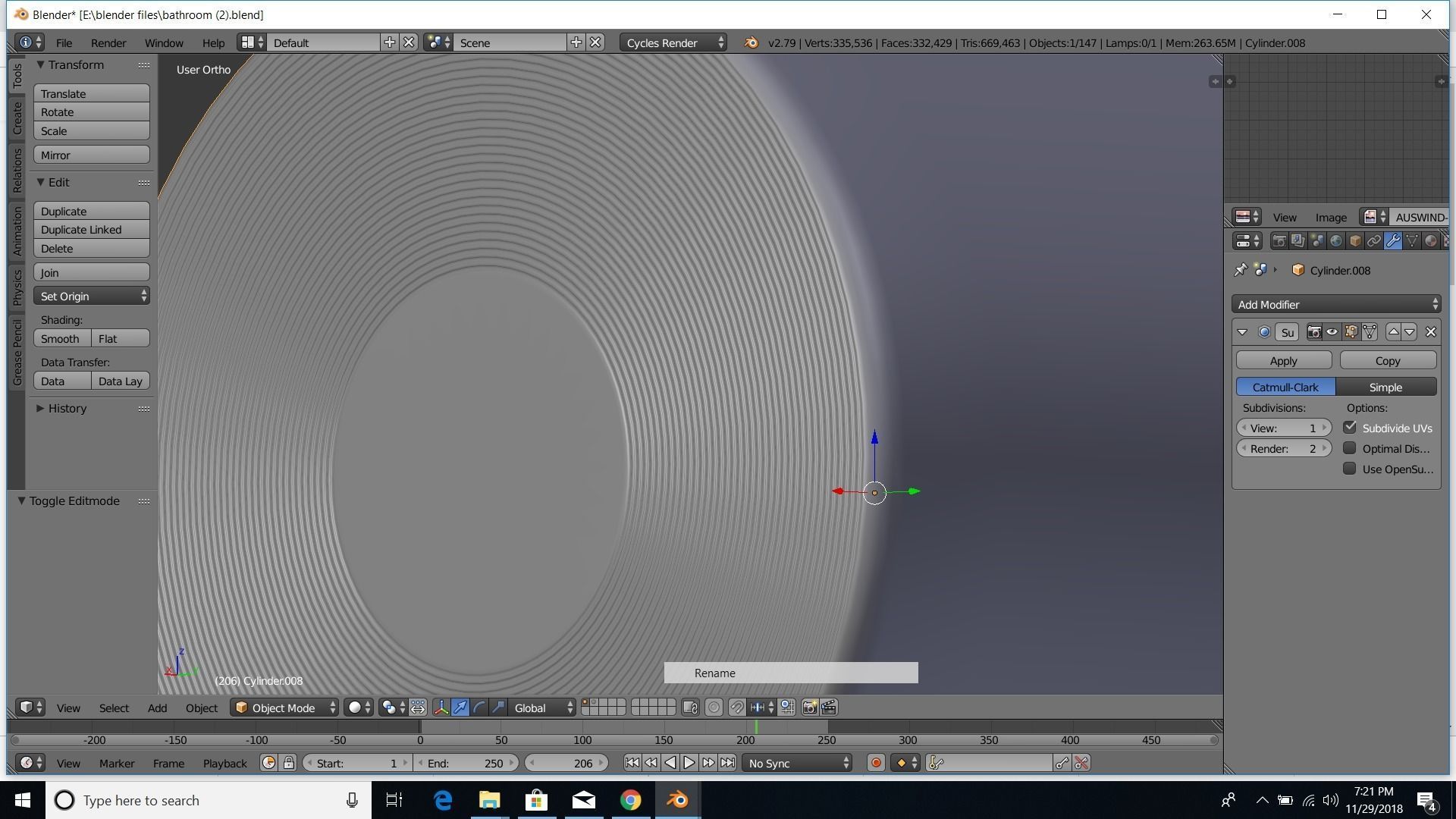 modern bathroom 3D model_30