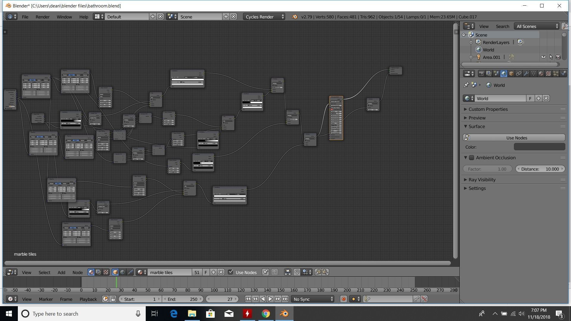 modern bathroom 3D model_26