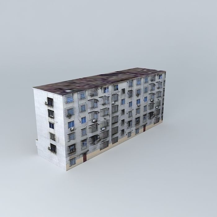Wuhan building 3 3D model_1