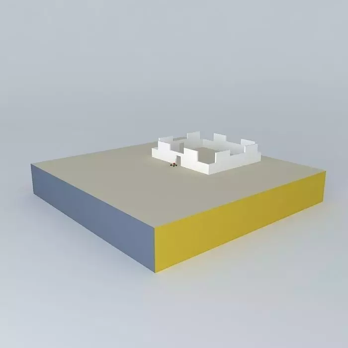 skechyphysics macinegun robot Free 3D model