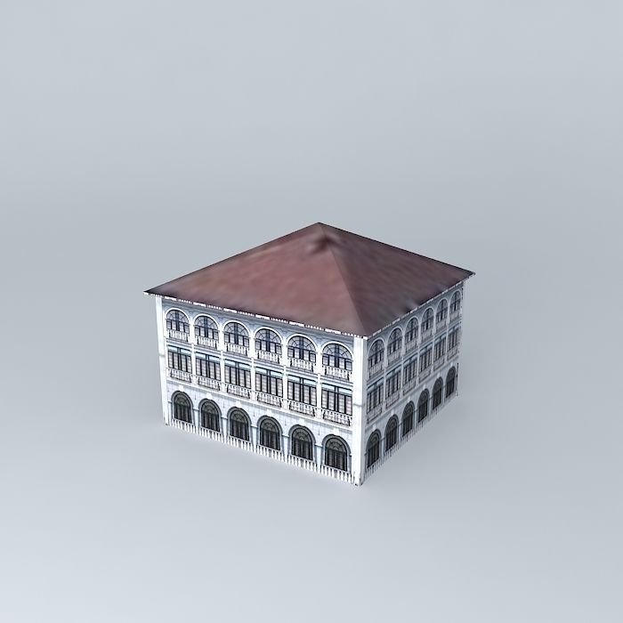 Wuhan a pawn 3D model_2
