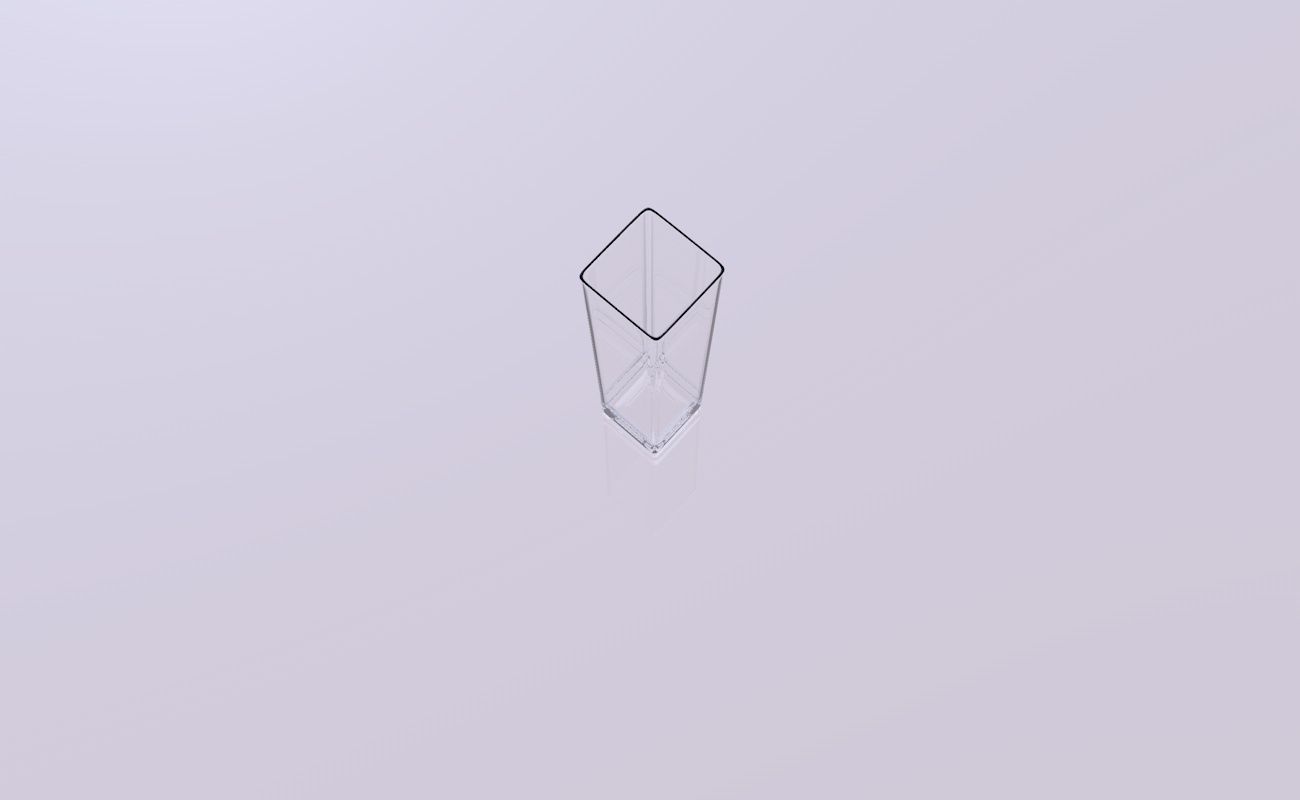 Crystal glass 3D model_4
