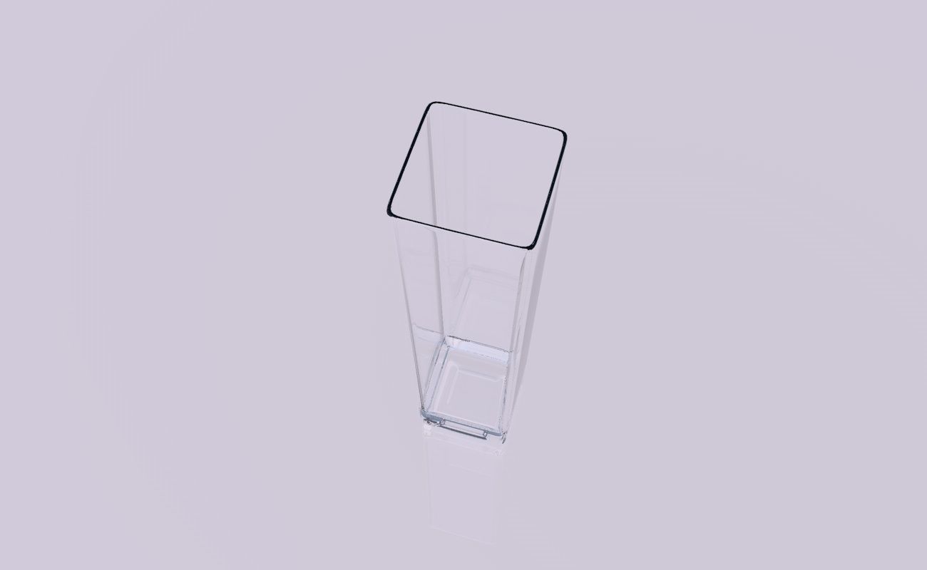 Crystal glass 3D model_7