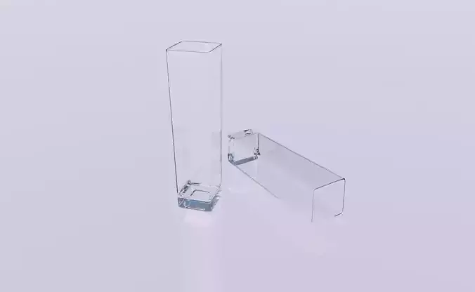 Crystal glass 3D model