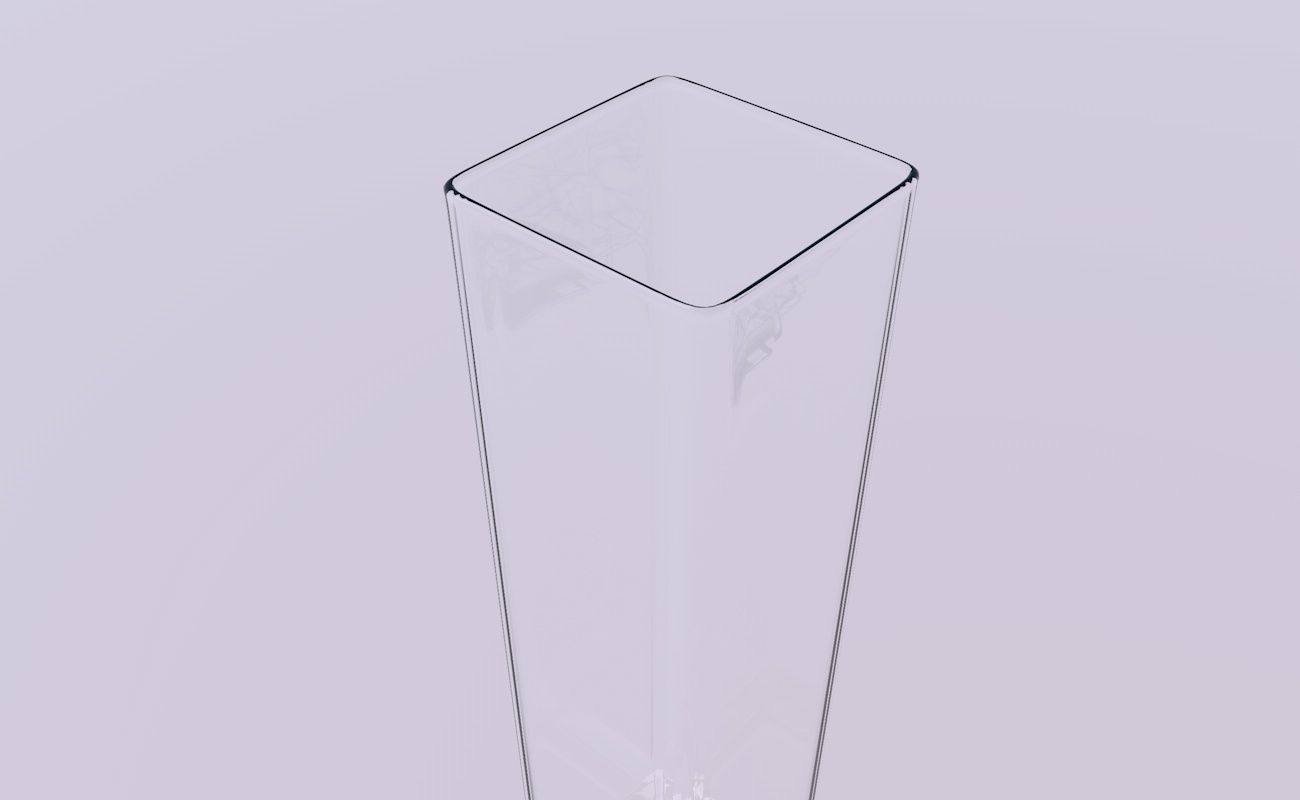 Crystal glass 3D model_3