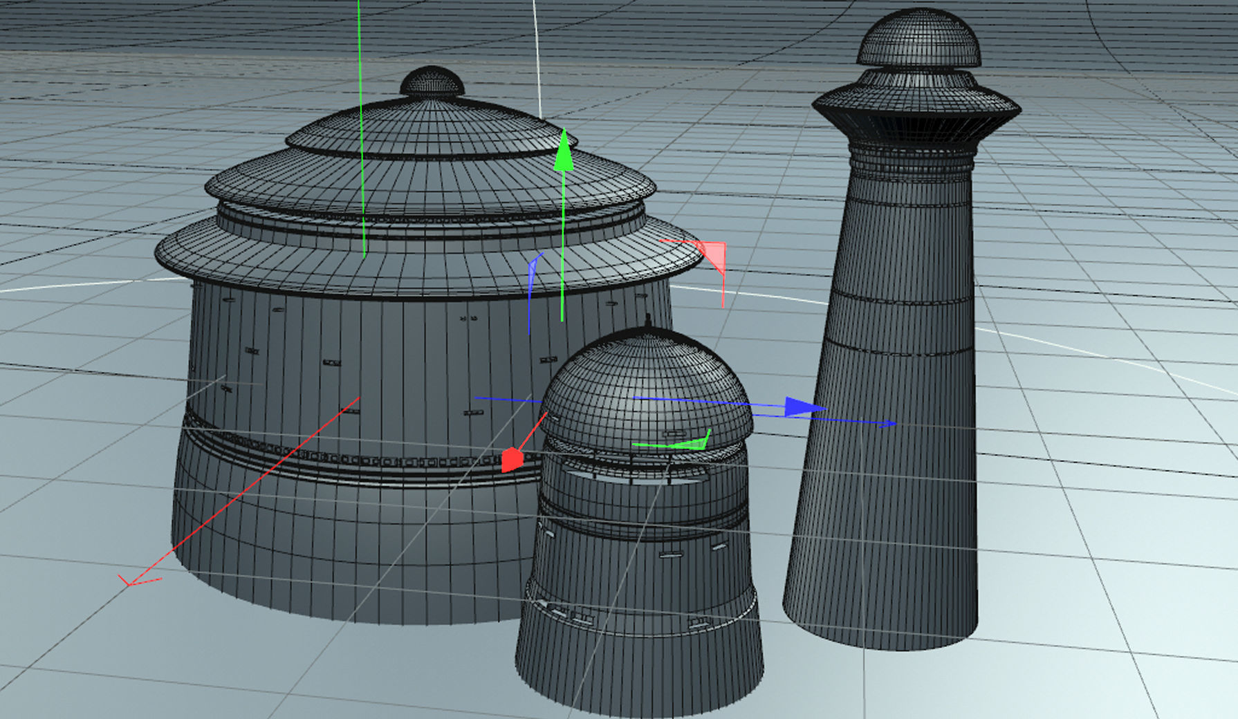 Jabba Palace 3D model_4