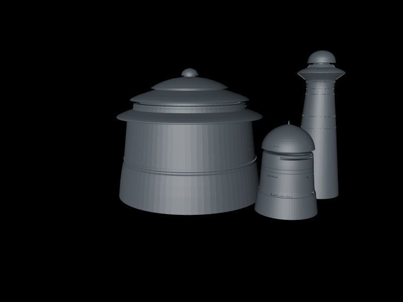 Jabba Palace 3D model_6