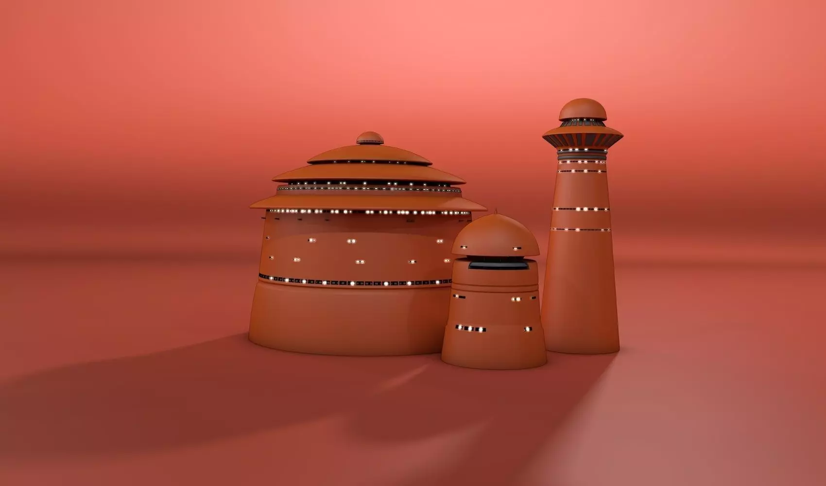 Jabba Palace 3D model_0