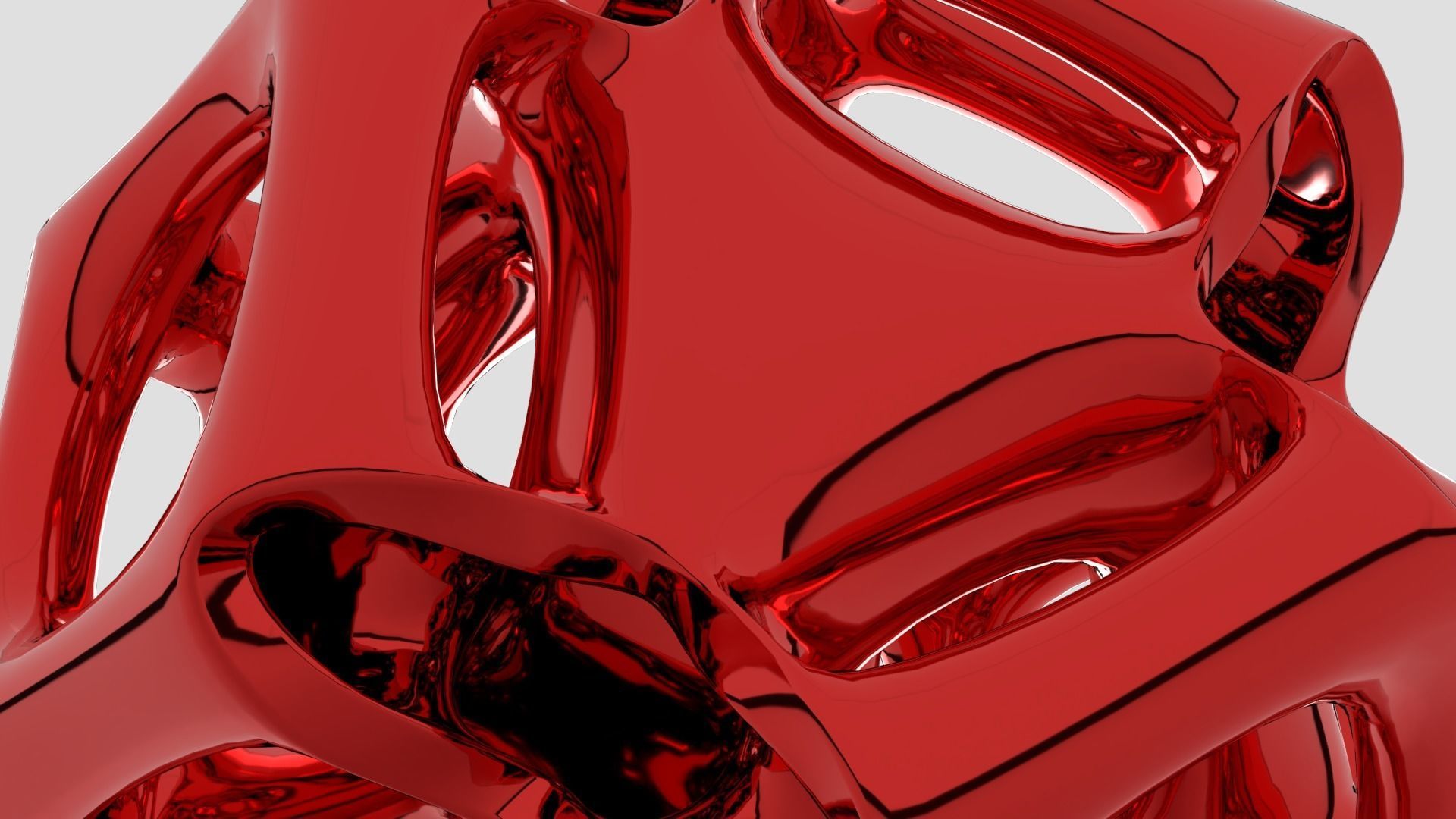 cubic gyroid 3D print model_4