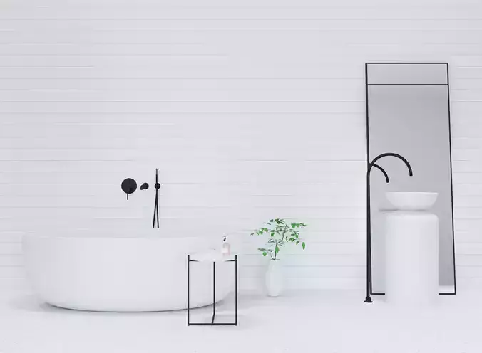 Vistas Bathroom Scene 