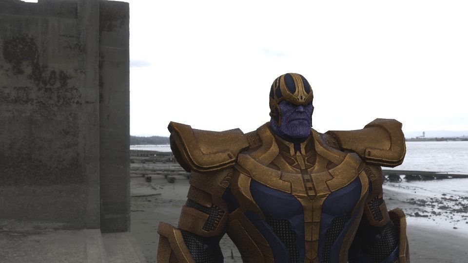 Marvel Thanos 3D model_5