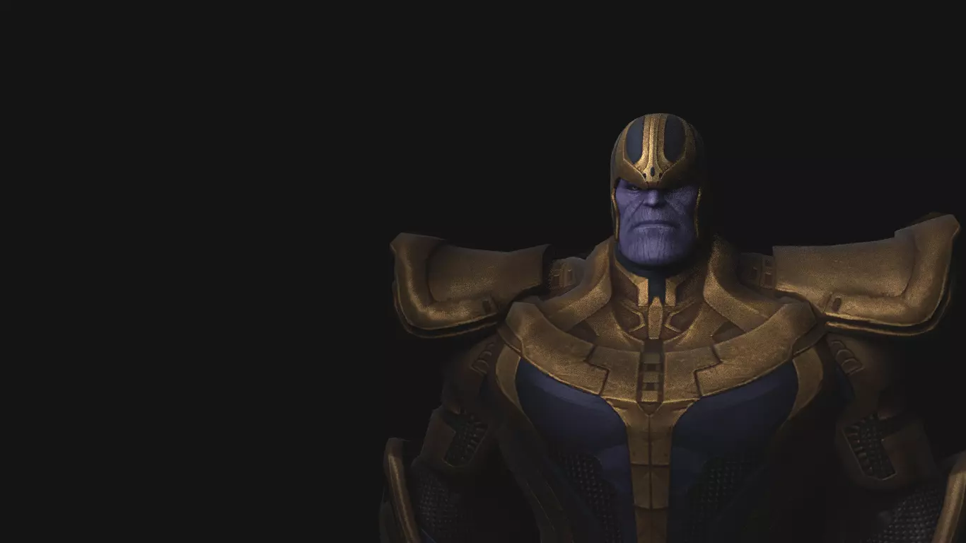 Marvel Thanos 3D model_0
