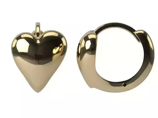 Earrings 0022 3D print model