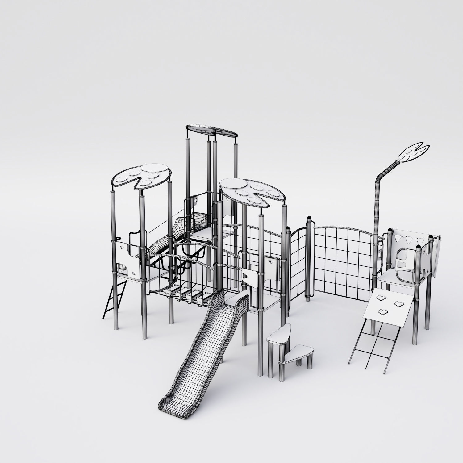 Ladybird Playground  3D model_5