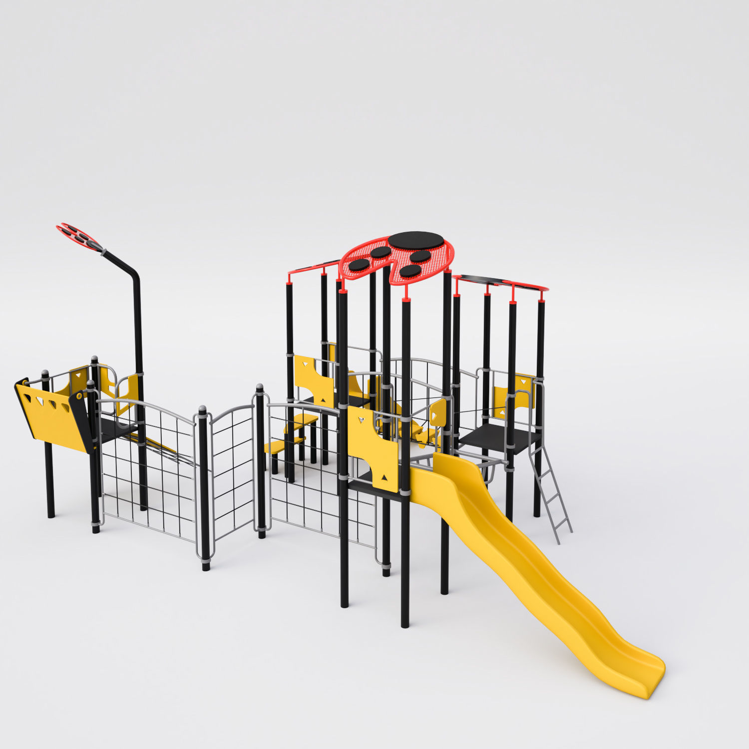 Ladybird Playground  3D model_1