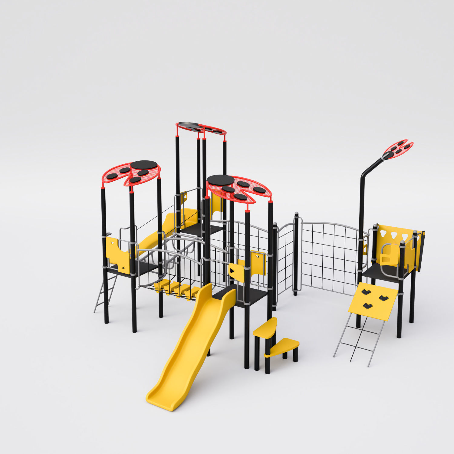 Ladybird Playground  3D model_2