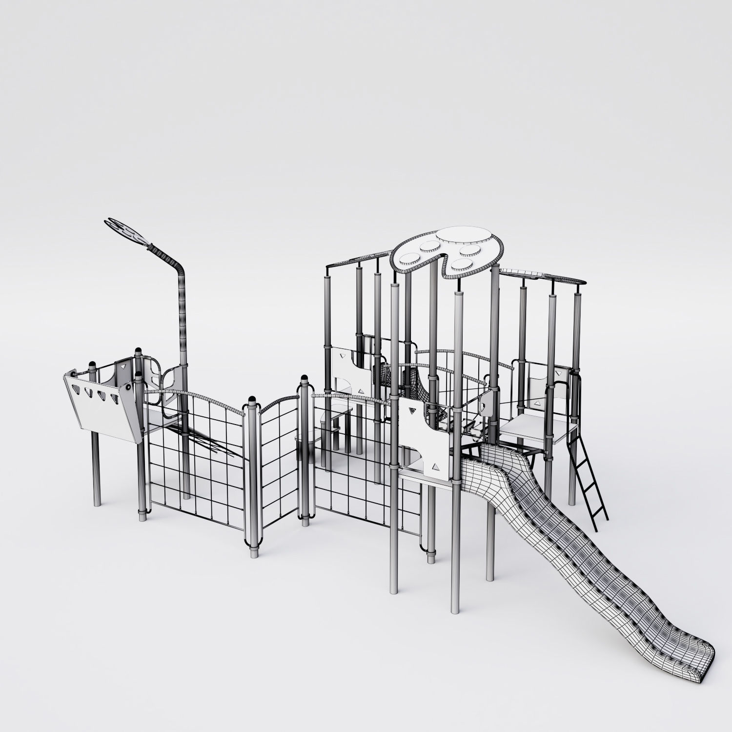 Ladybird Playground  3D model_7
