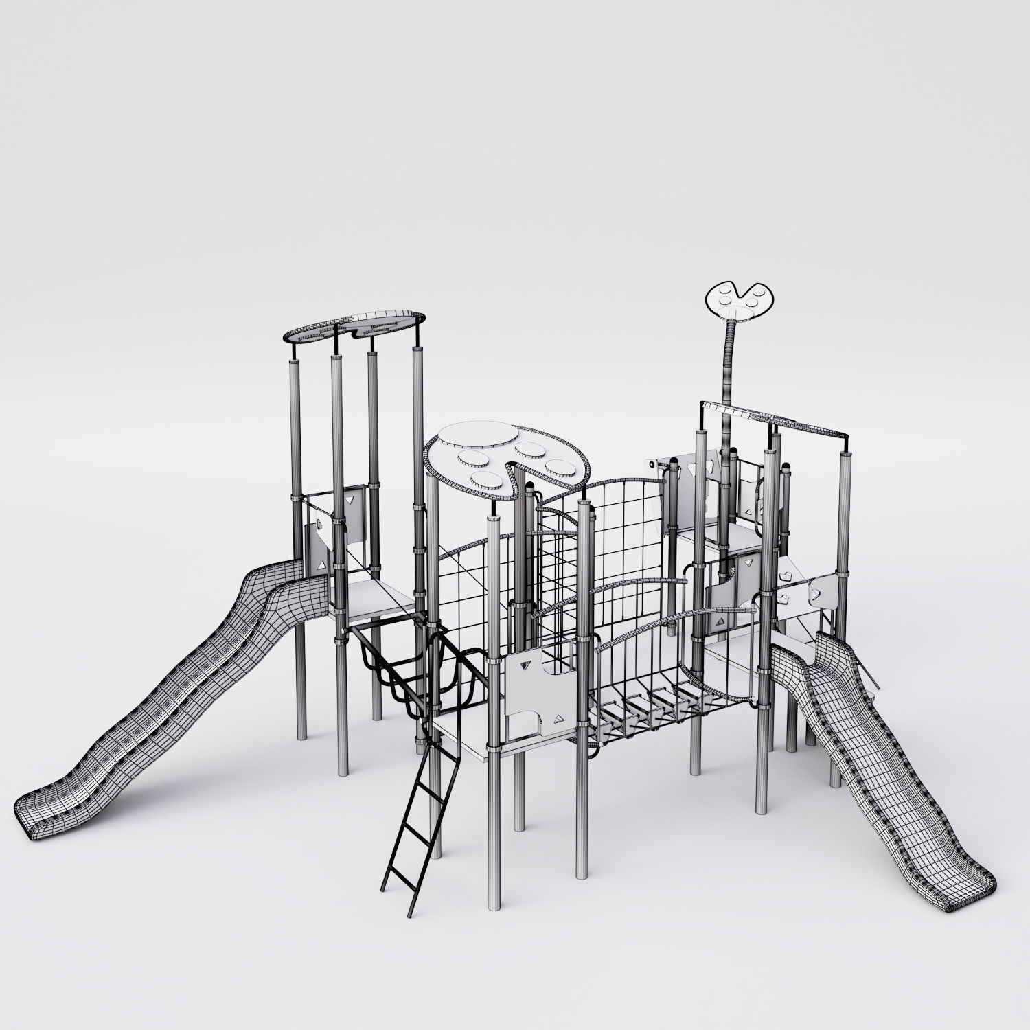 Ladybird Playground  3D model_4