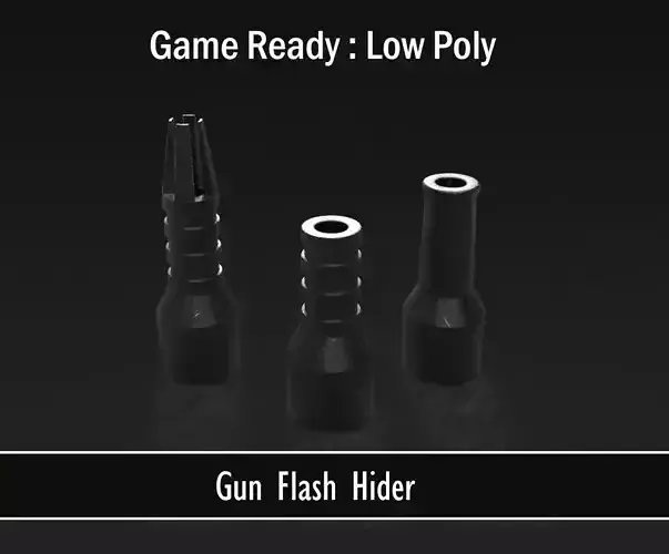 Muzzles - Flash Hider 3 set combo