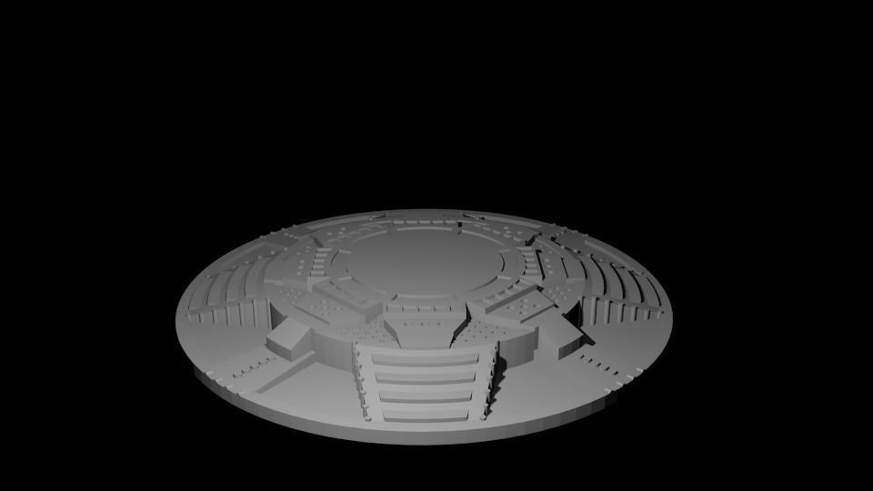 Iron Man Figure Bases 3D print model_1