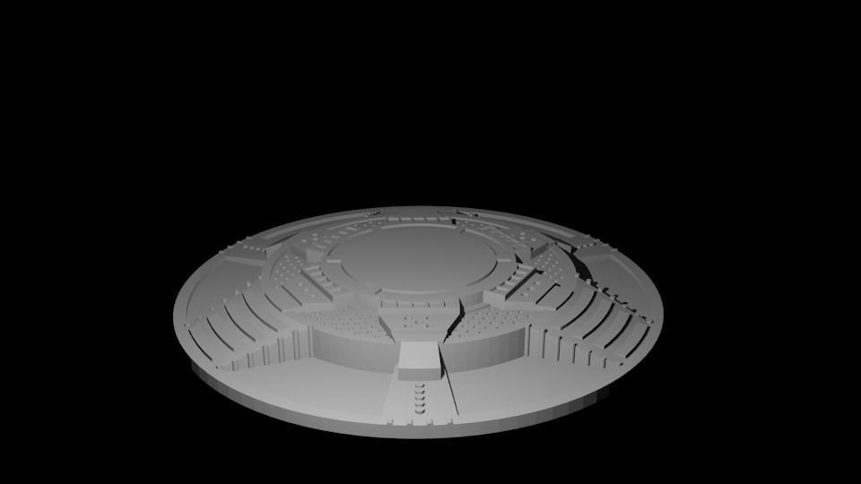 Iron Man Figure Bases 3D print model_3