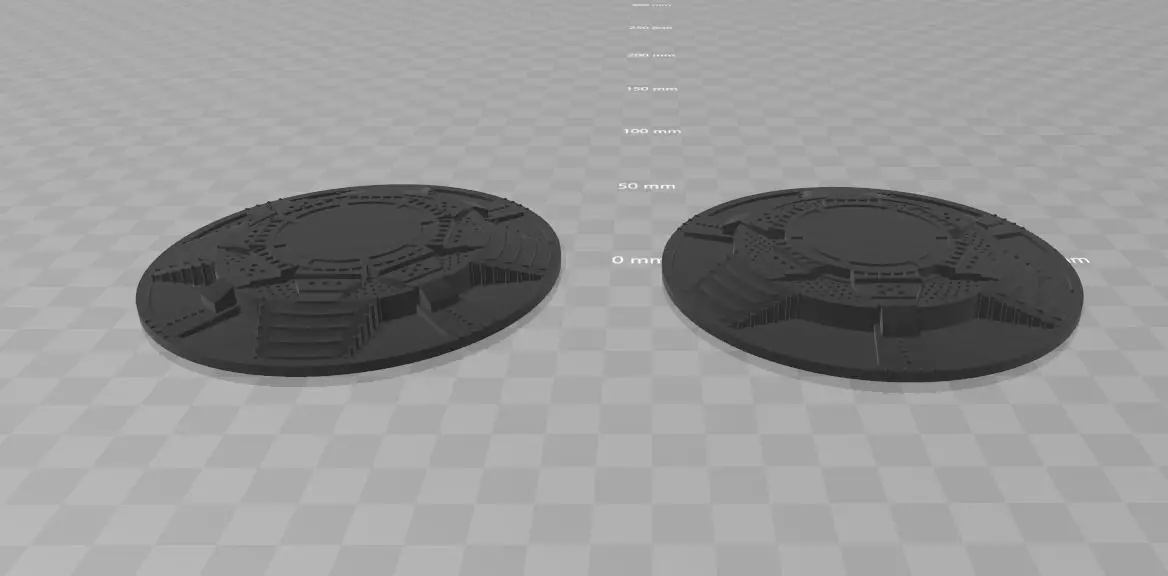 Iron Man Figure Bases 3D print model_0