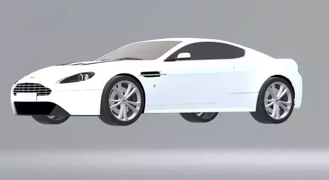Supercars for games 1 Low-poly 3D model