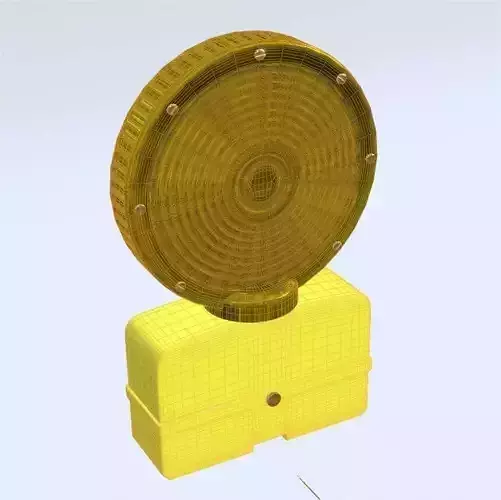 Warning light led road