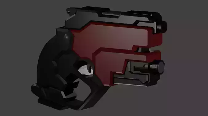 Tiny sci-fi gun