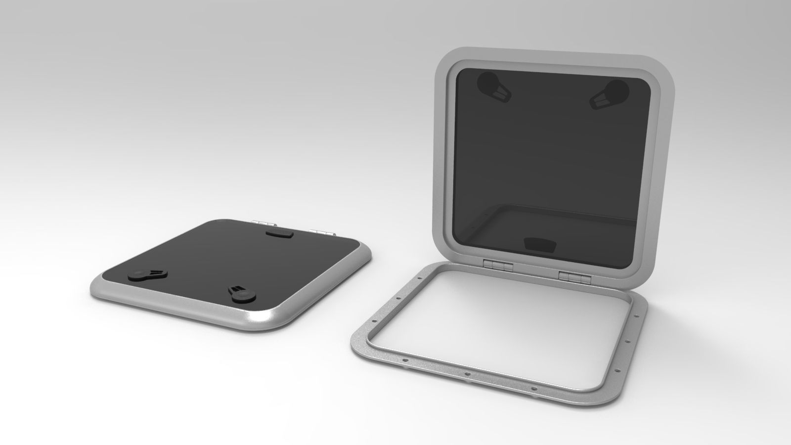 Nurbs Typical Hatch 3D model_2