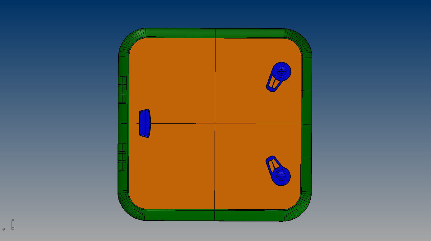 Nurbs Typical Hatch 3D model_6