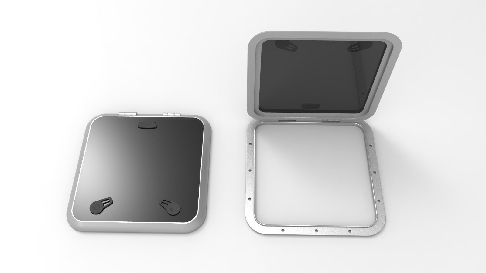 Nurbs Typical Hatch 3D model_3