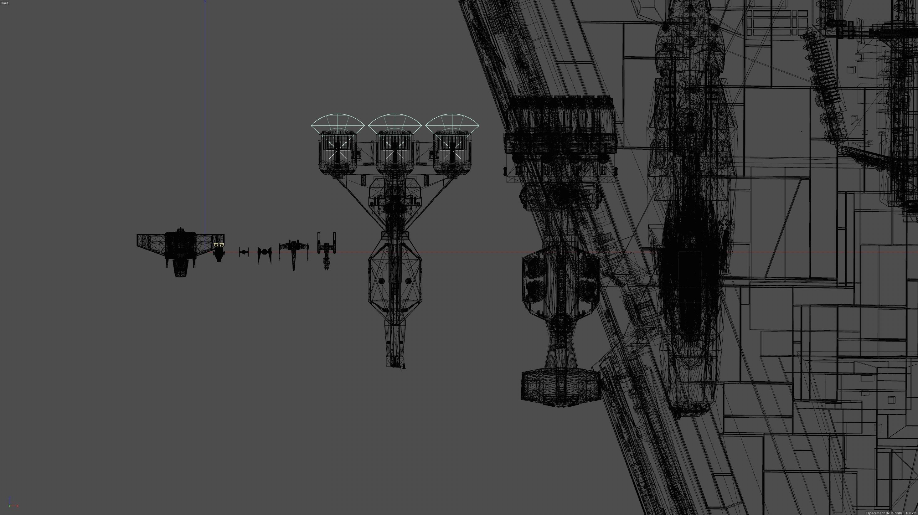 STAR WARS SUPER PACK 10 SHIPS 3D model_10