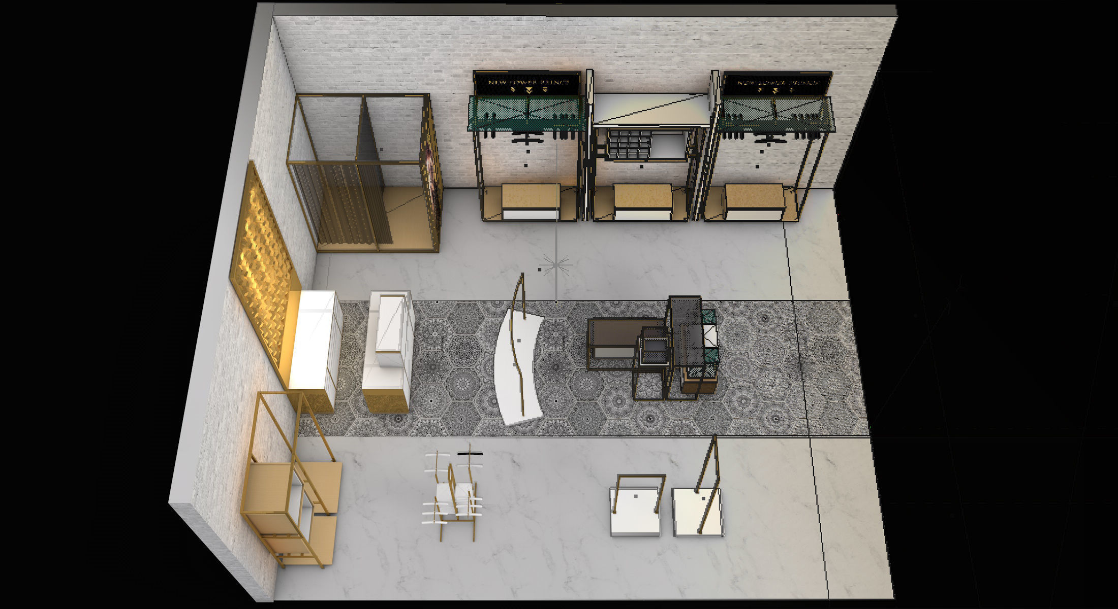 Fashion retail store  3D model_4