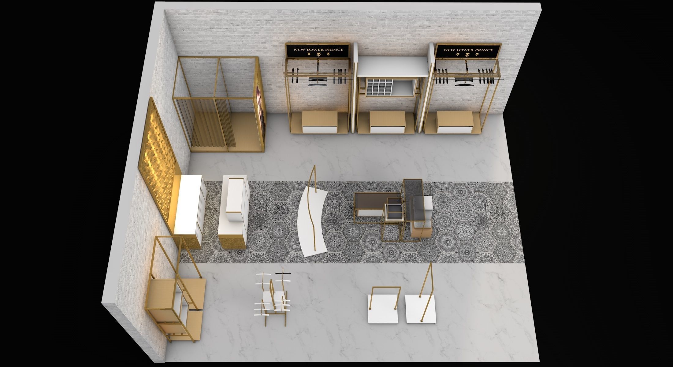 Fashion retail store  3D model_1