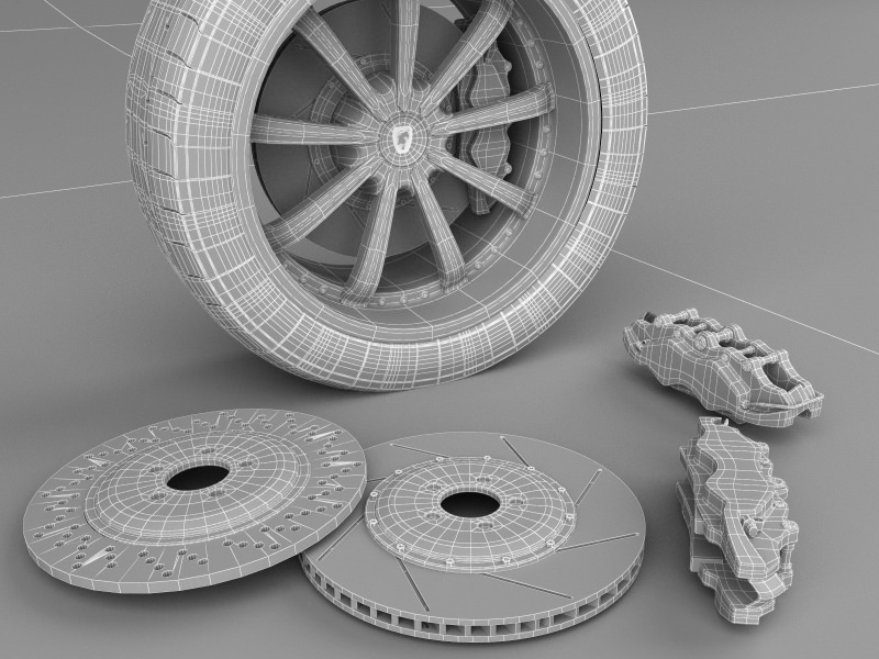Wheel concept 1 3D model_6