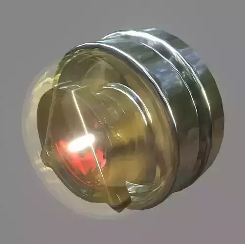 Warning light turtle