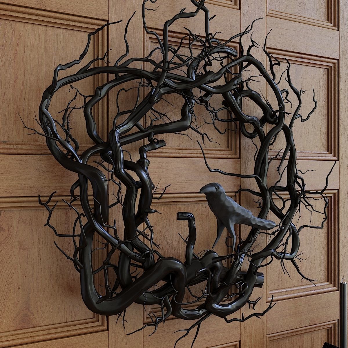 Halloween decor set 3D model_6