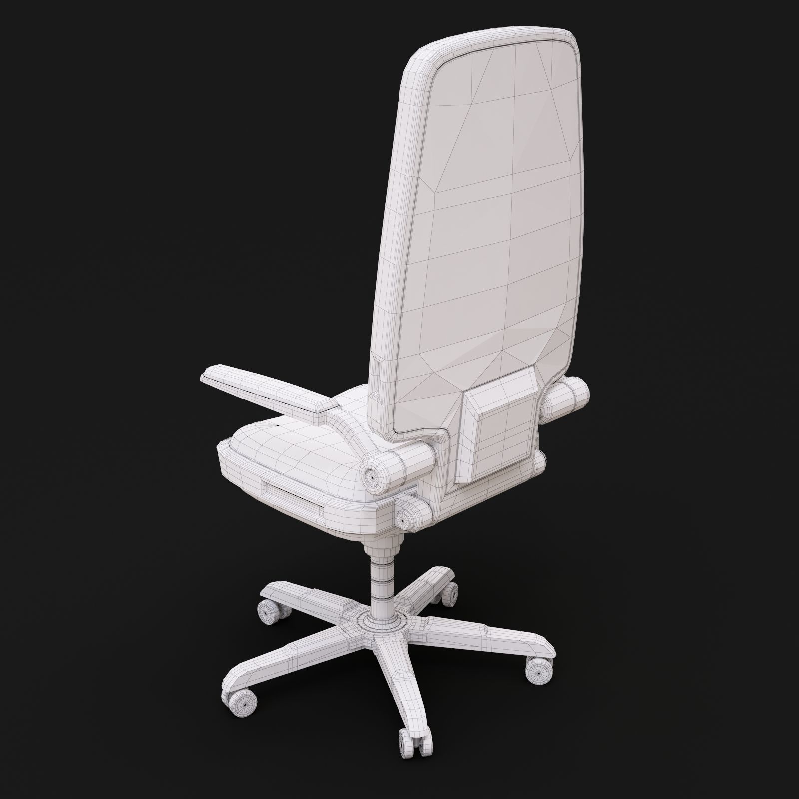 Lab Chair 02 3D model_6