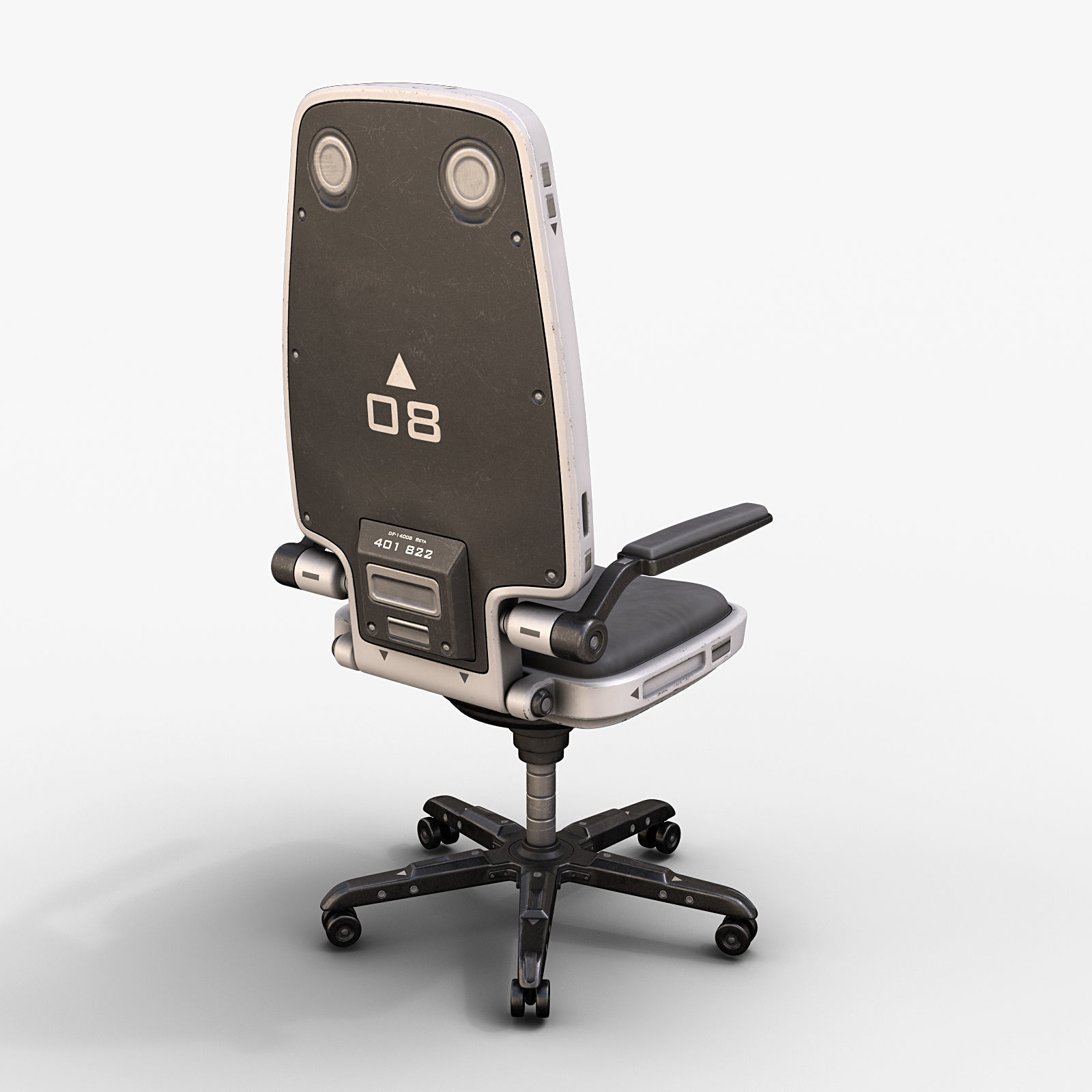 Lab Chair 02 3D model_1