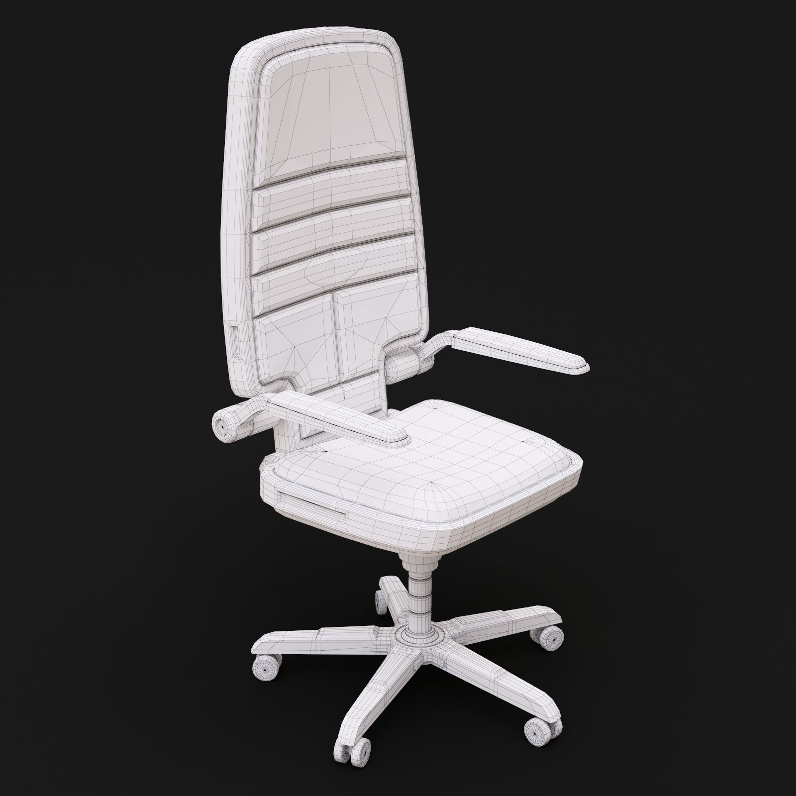 Lab Chair 02 3D model_5