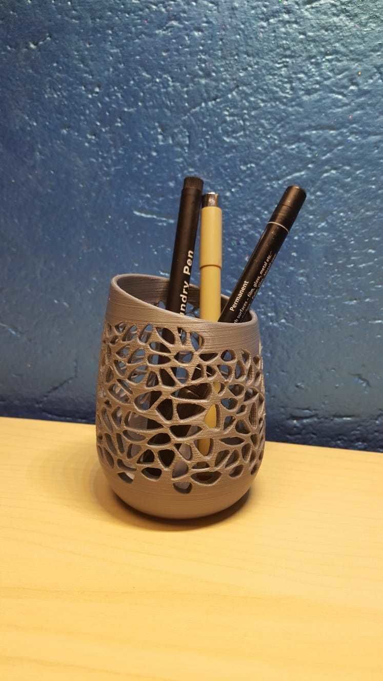 Pen holder Free 3D print model_2