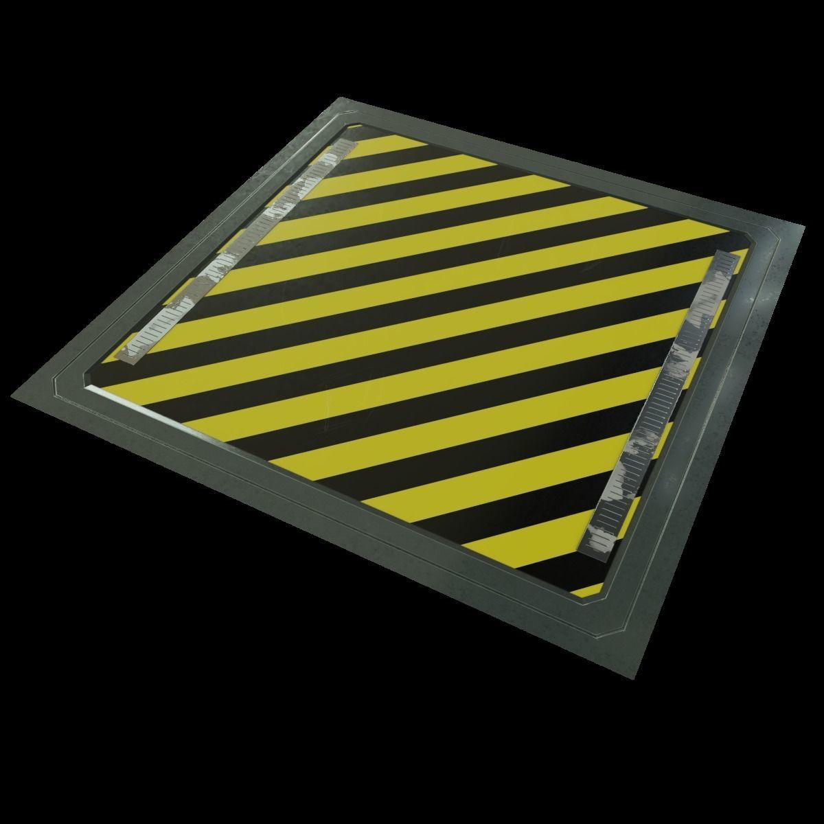 Futuristic Spaceship Interior Tileable Texture Pack PBR Texture_5