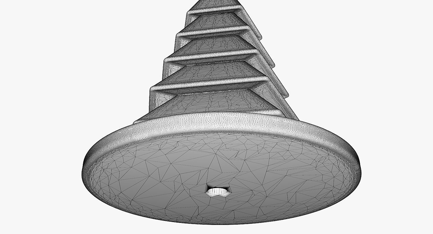 Printable Christmas Tree 01 3D print model_11