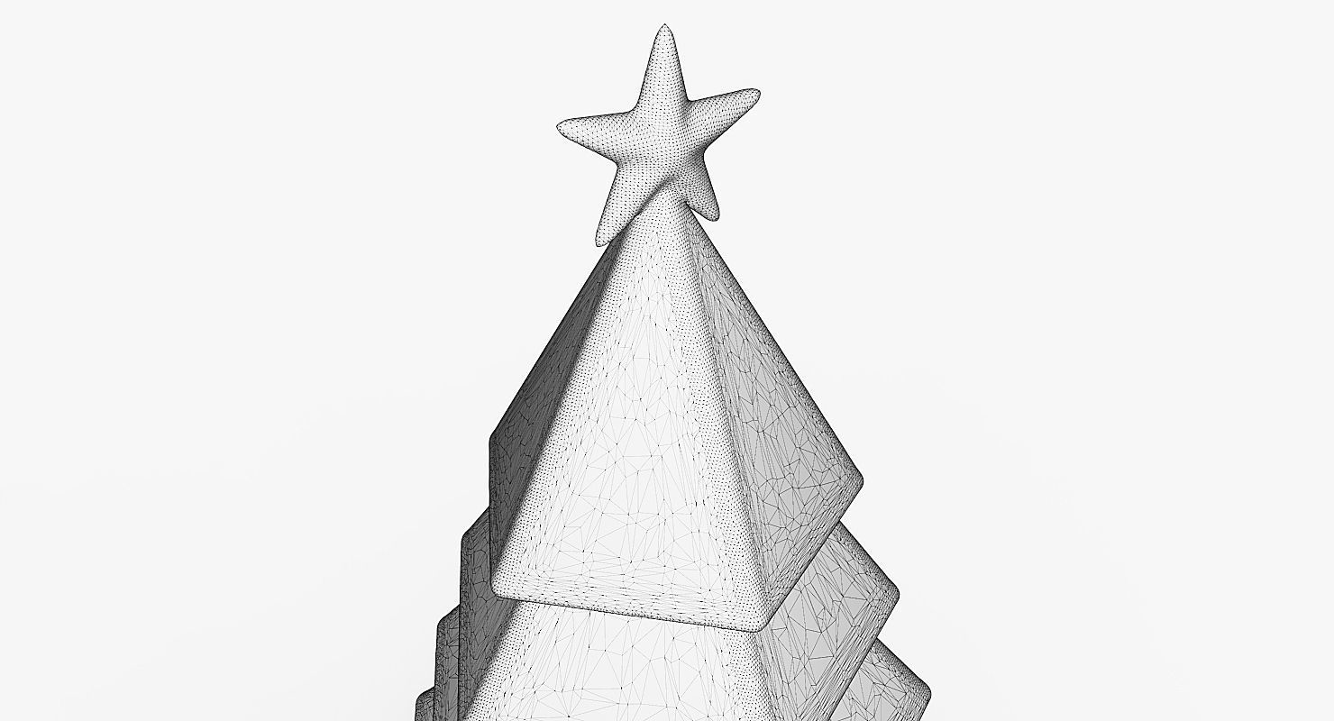 Printable Christmas Tree 01 3D print model_10