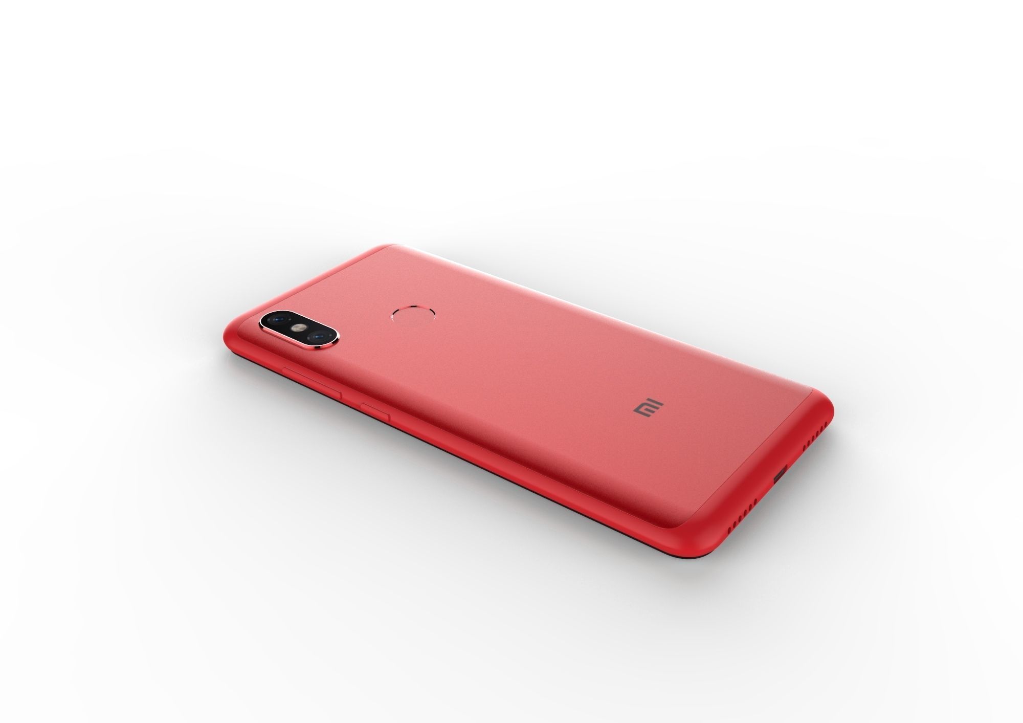 Xiaomi Redmi Note 6 Pro red phone 3D model 3D print model_5