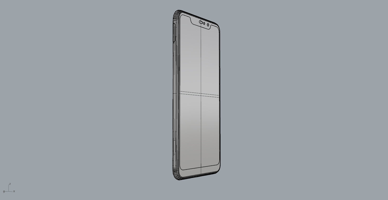 Xiaomi Redmi Note 6 Pro red phone 3D model 3D print model_35