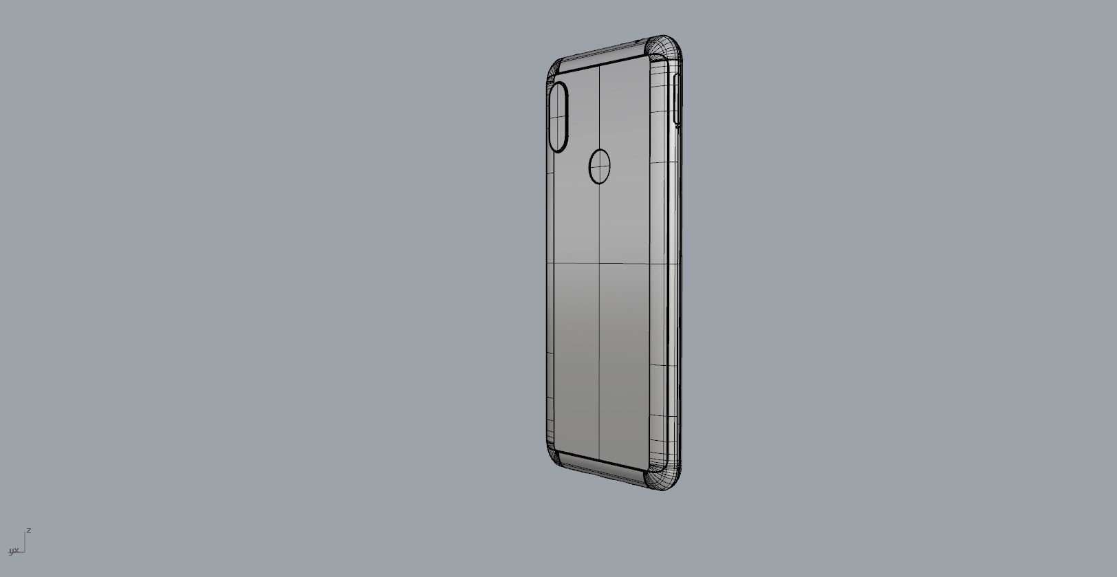 Xiaomi Redmi Note 6 Pro red phone 3D model 3D print model_39